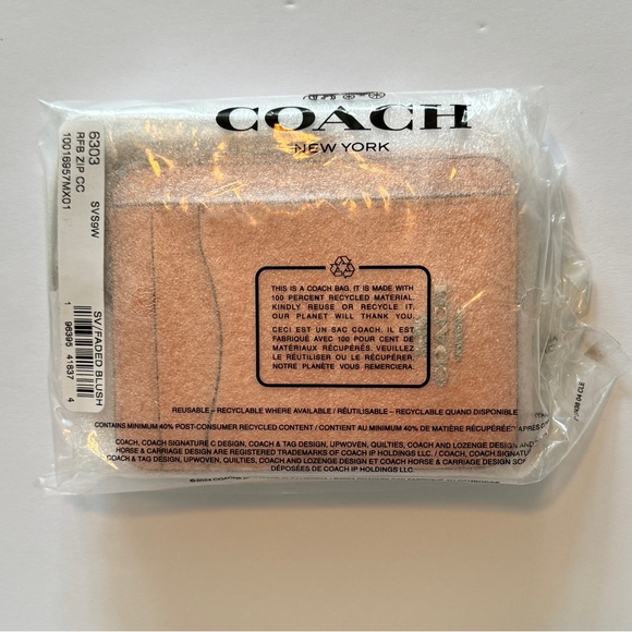 Coach Zip Card Case - Picture 7 of 7